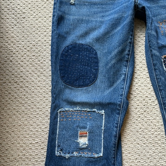 Lucky Brand Limited Edition Yellowstone Embroidered Jeans, 8/29R, New No Tag! 🤠 - Picture 5 of 12